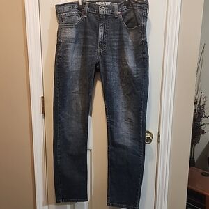 Levi's Signature  Men's Blue Jeans, S37 Slim, 36x30, Denim Pants
